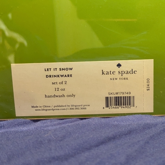 Kate Spade NY Drinkware NEWinBox - Picture 5 of 6